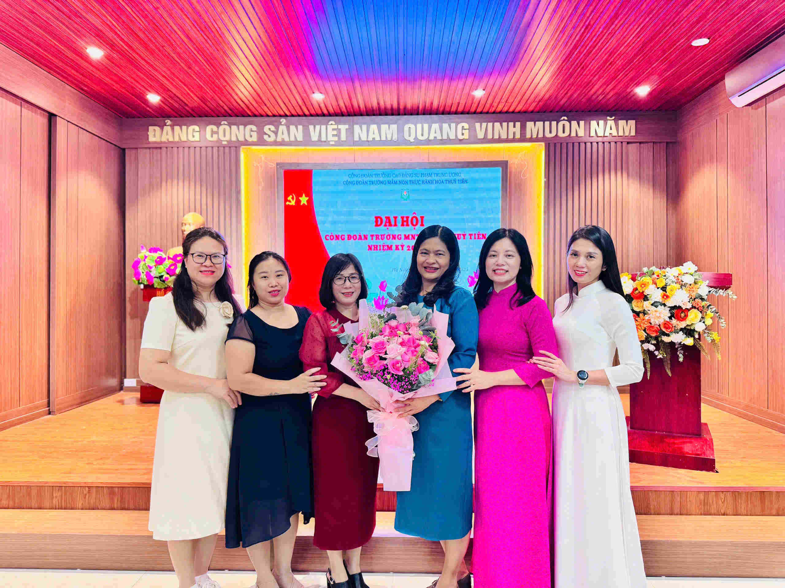 ĐẠI HỘI CÔNG ĐOÀN TRƯỜNG MNTH HOA THUỶ TIÊN NHIỆM KỲ 2025 – 2030 THÀNH CÔNG TỐT ĐẸP!